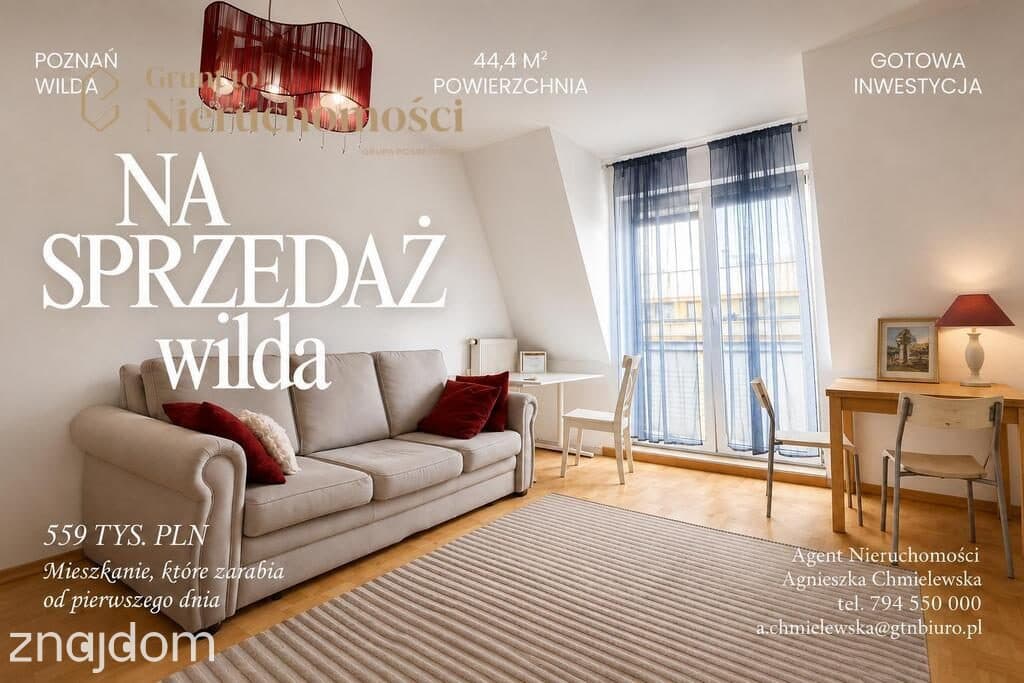 NOWA CENA! | 2 pokoje | centrum | widok