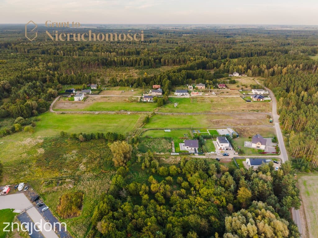Działka 964 m² przy lesie | projekt domu | Zasutowo - zdjęcie 9