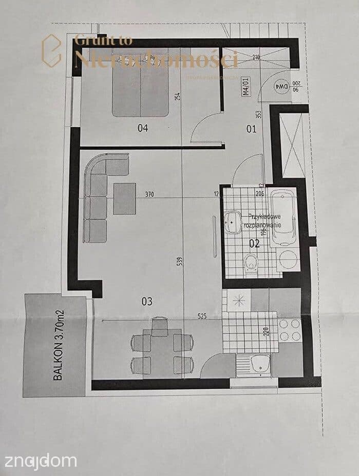 Dwupoziomowe z balkonem | Rokietnica - zdjęcie 18