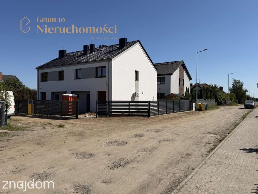 Bliźniak w Luboniu, wysoki standard, podłogówka, rekuperacja, alarm - zdjęcie 2