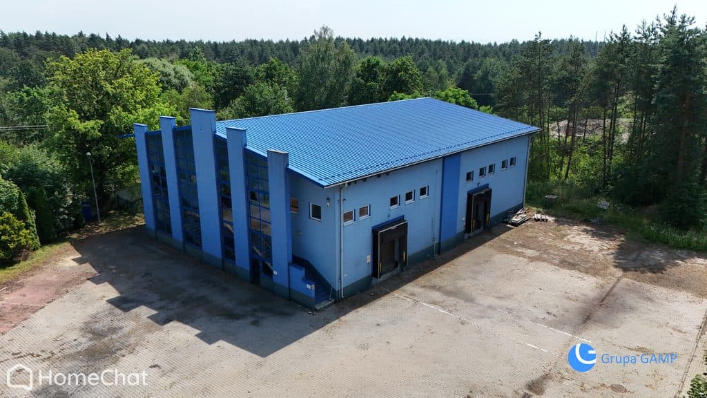 Hala magazynowo-produkcyjna z chłodniami | 861 m²