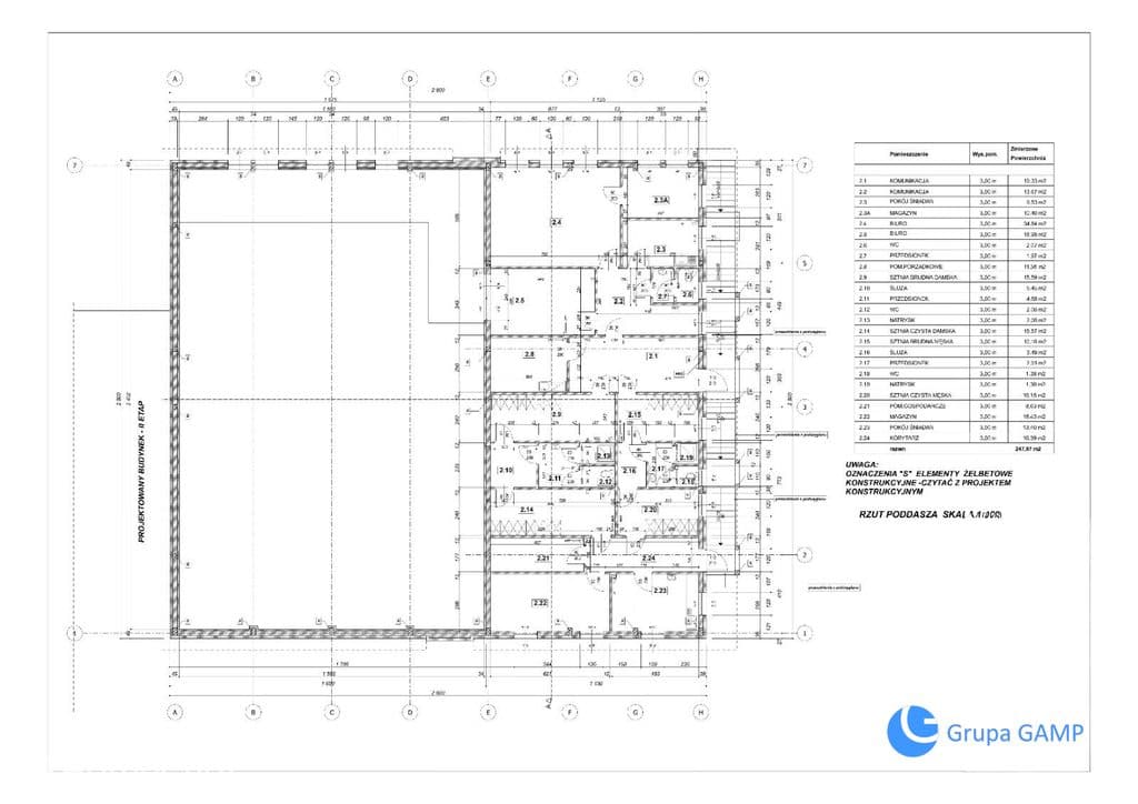 Hala magazynowo-produkcyjna z chłodniami | 861 m²