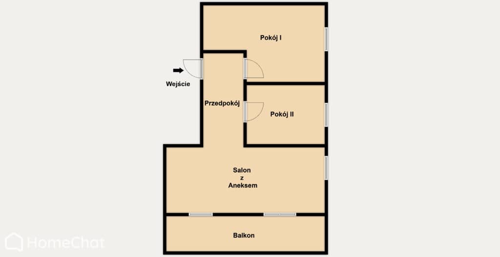 3-pok*48m2*Stańczyka*klima*balkon