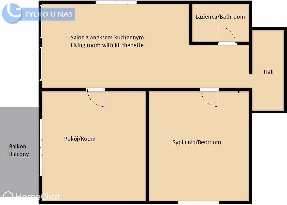 Apartament|77m2|Biprostal|Bezczynszowe|Kamienica