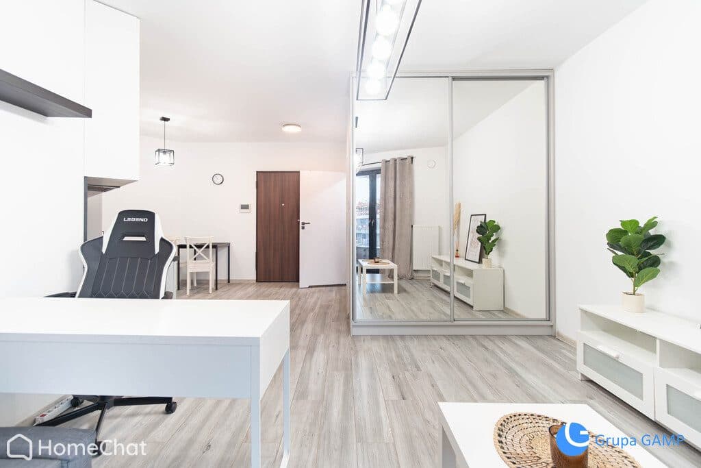 Nowoczesne studio* Wiślane Tarasy 2.0* 6 piętro