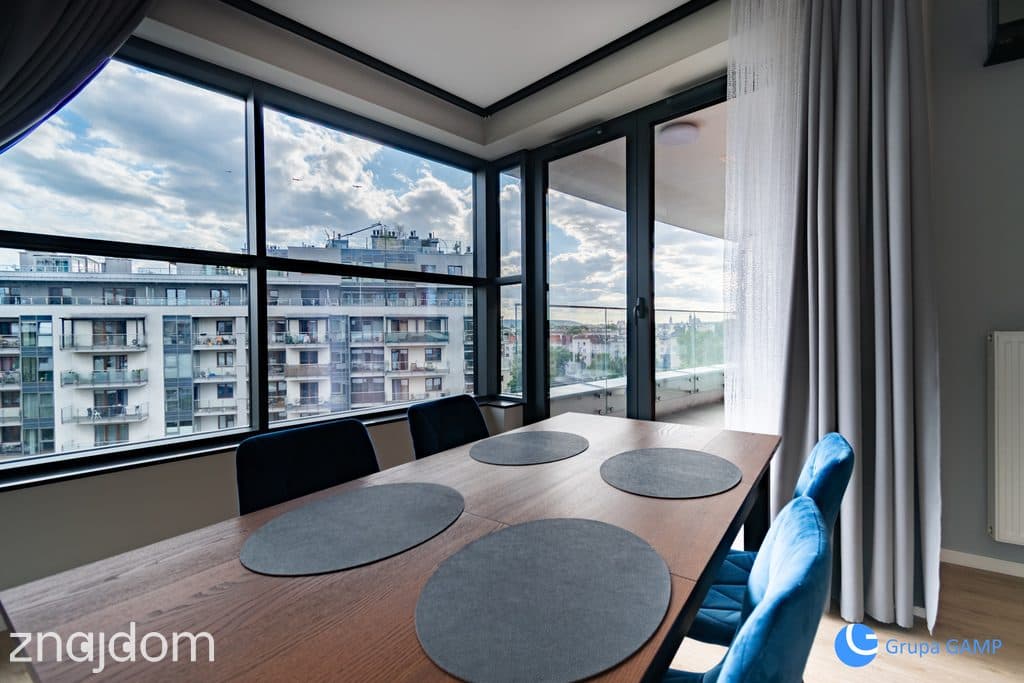 WIŚLANE TARASY 2.0, 6piętro, 2pok, 58m2, Balkon