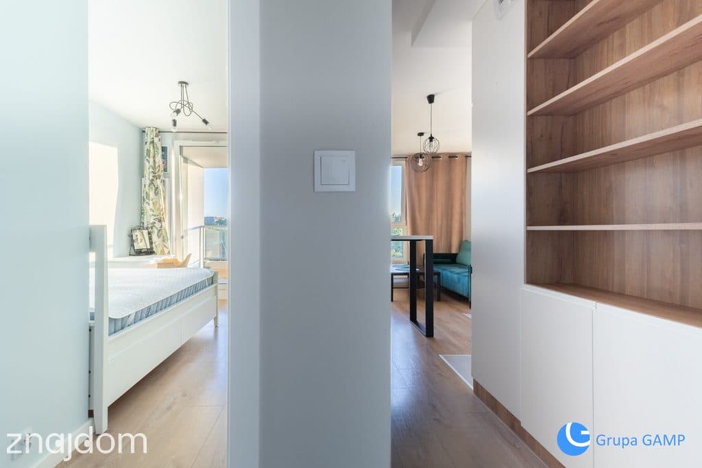 2pok, 34m2, *Mogilska Tower* Balkon, Parking - zdjęcie 9