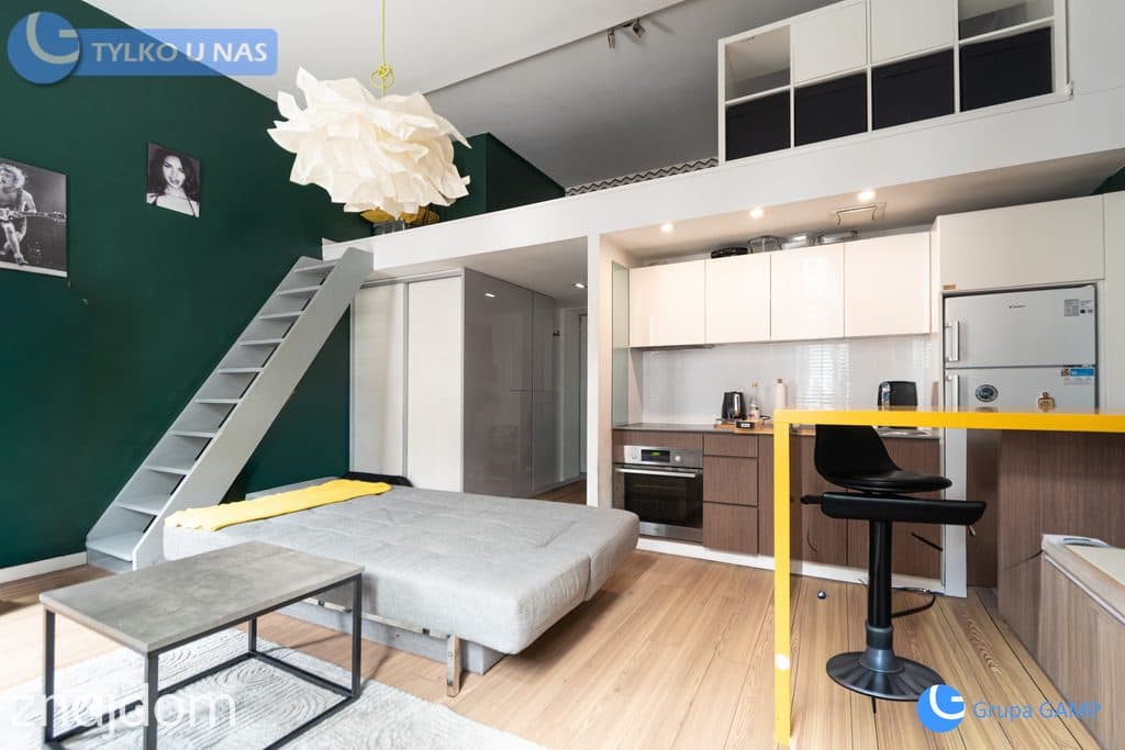 28m² z antresolą | Stare Podgórze | Pl. Boh. Getta