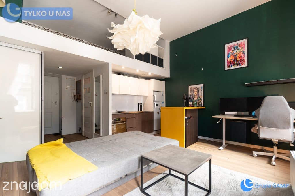 28m² z antresolą | Stare Podgórze | Pl. Boh. Getta - zdjęcie 2