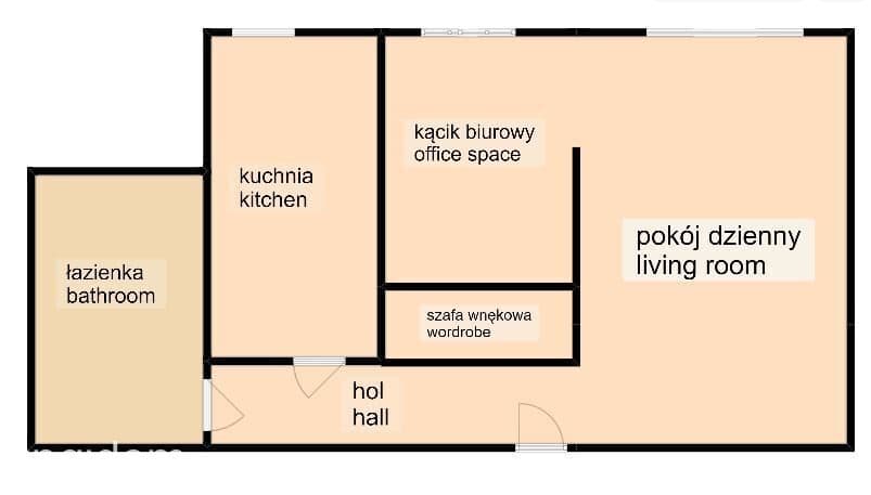 Kawalerka z oddzielną kuchnią *Kazimierz* 35 m² - zdjęcie 10