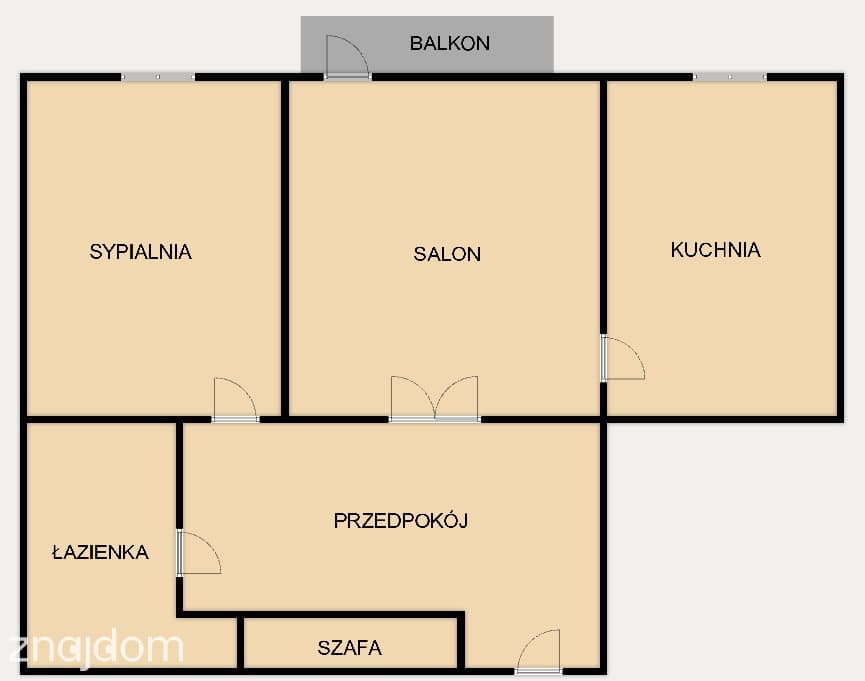 2pok, Krowodrza, ciche, balkon, winda, od 01.09 - zdjęcie 14