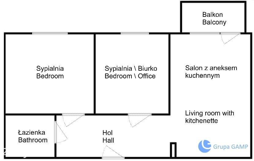 3 pok. Apartament ul. Prochowa, Grzegórzki - zdjęcie 16