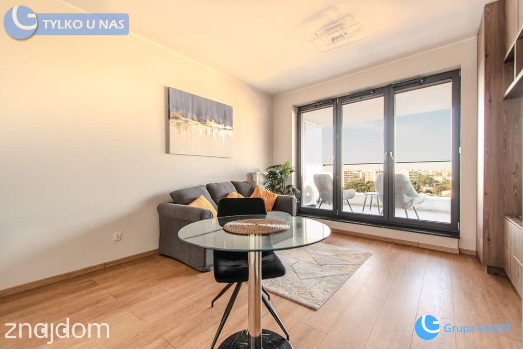 Wiślane Tarasy, Grzegórzki, kawalerka 28m2, balkon - zdjęcie 2