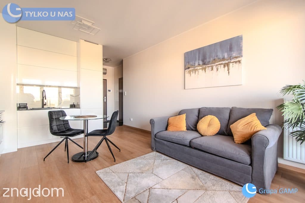 Wiślane Tarasy, Grzegórzki, kawalerka 28m2, balkon - zdjęcie 3
