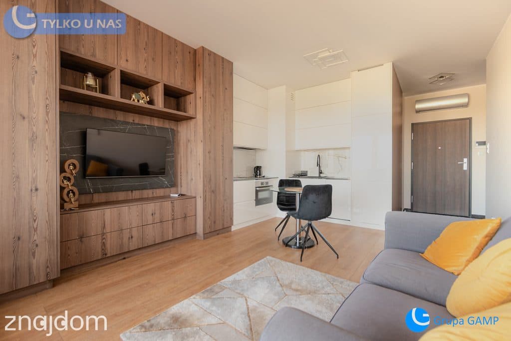 Wiślane Tarasy, Grzegórzki, kawalerka 28m2, balkon - zdjęcie 4