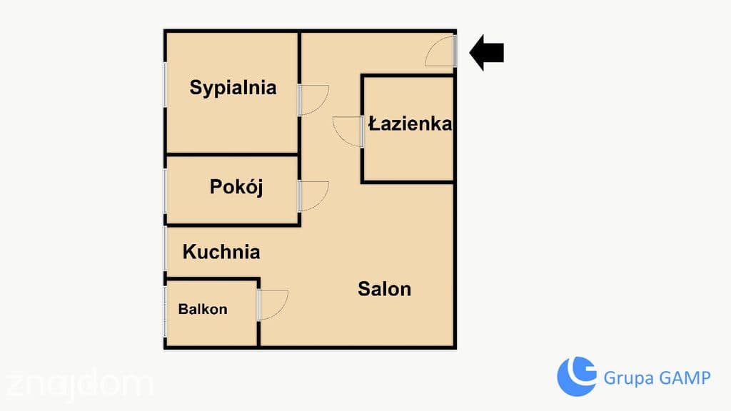 Grzegórzki, 73m2, 3-pok, klimatyzacja, garaż. - zdjęcie 18