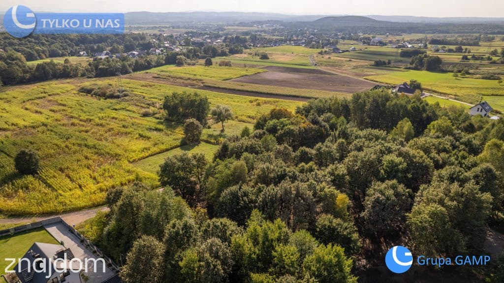 Budowalne 11ar wśród starodrzewu *Zagacie* Czernichów - zdjęcie 12