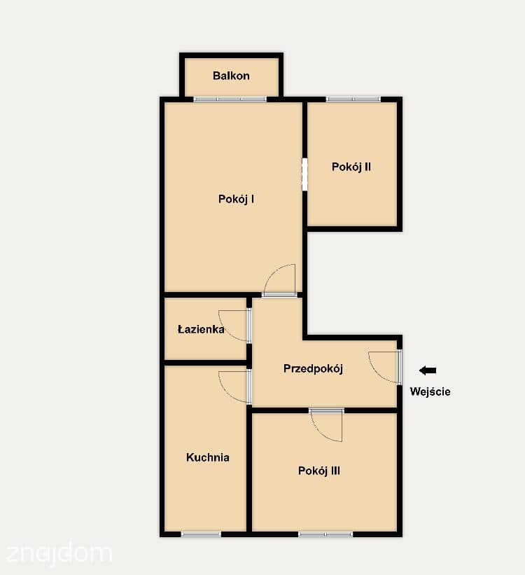 3 pok*55m2*Cystersów*balkon*Kryniczna - zdjęcie 18