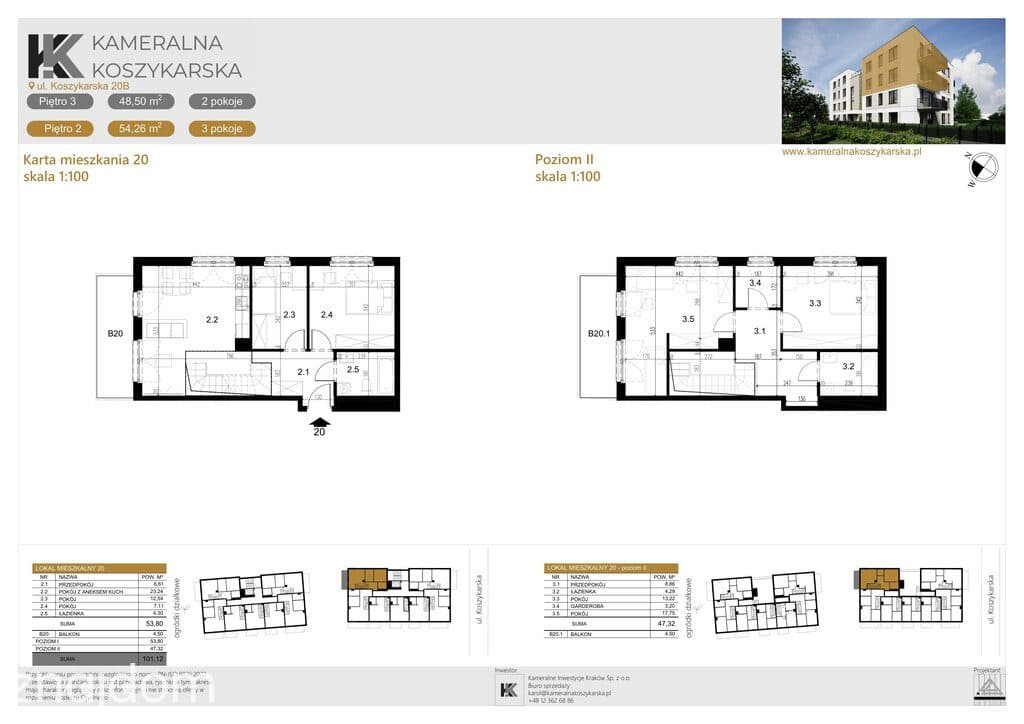 Płaszów, dwupoziomowe, 101 m2, 5 pokoi, I kw. 2027! - zdjęcie 13