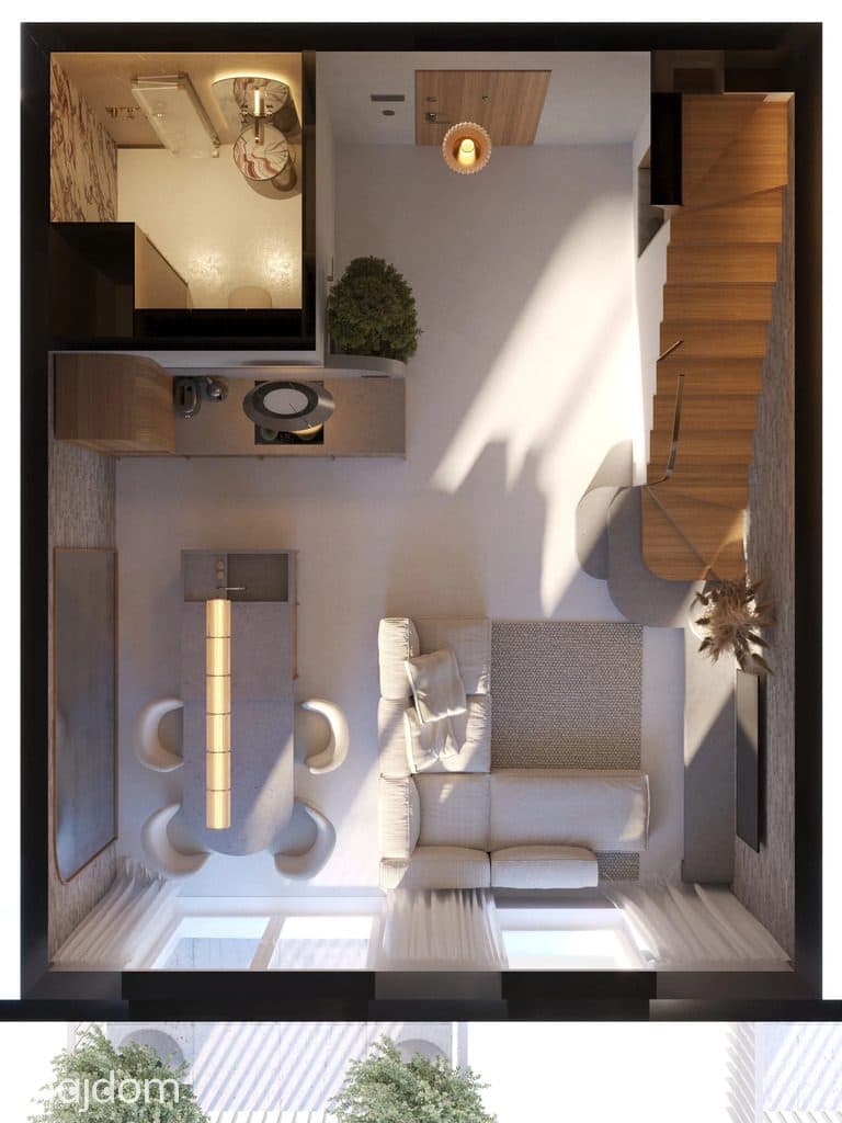 Płaszów, dwupoziomowe, 60 m2, 3 pokoje, balkon! - zdjęcie 14