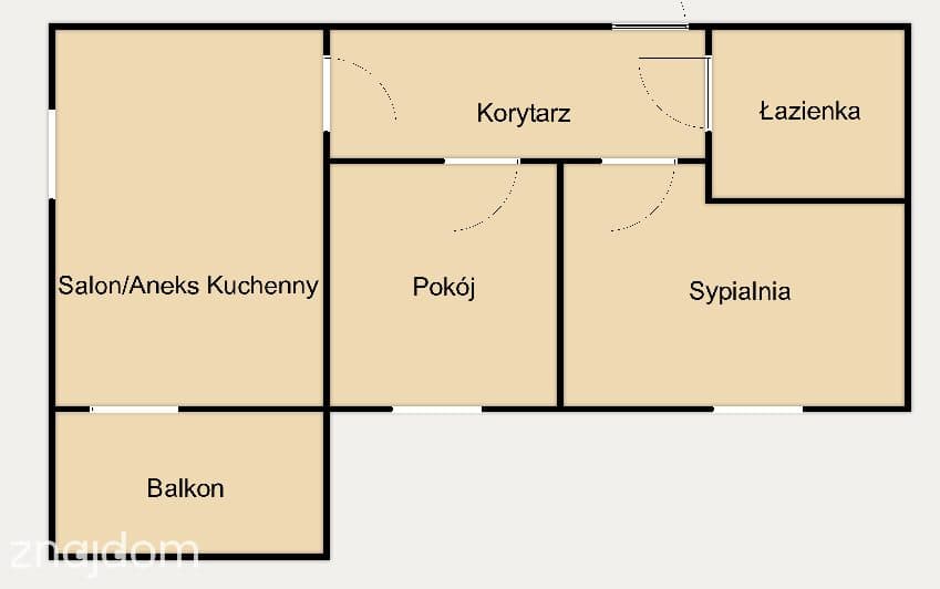 50m2 / Klima / 3-pok / Balkon - zdjęcie 19