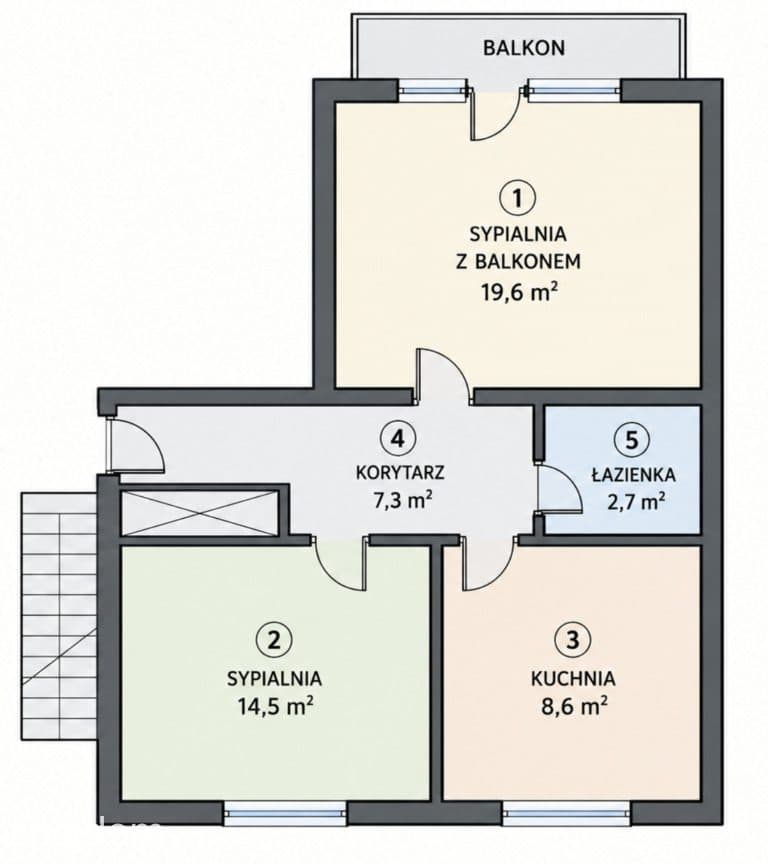2 pok. | 52m2 | Trzebinia | Gaj - zdjęcie 17