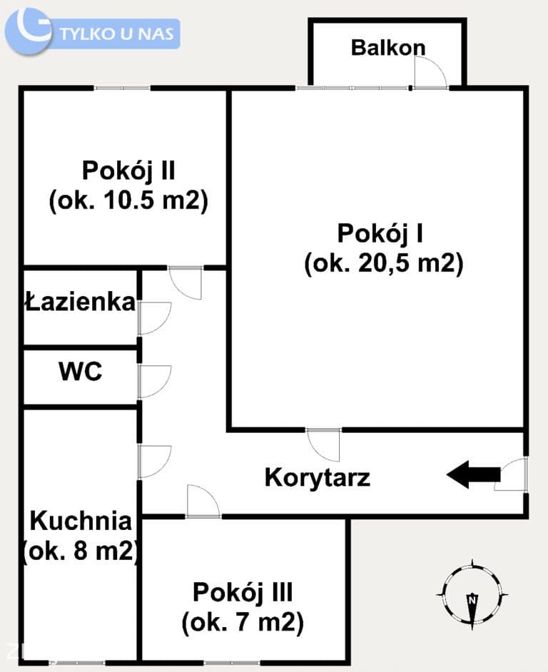 Niezależne 3-pok+kuchnia Park Krowoderski - zdjęcie 16