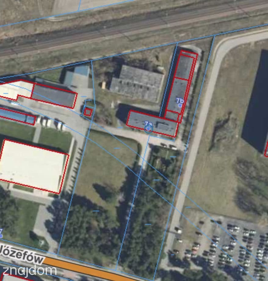 Działka inwestycyjna 7471 m² z budynkiem 600 m²