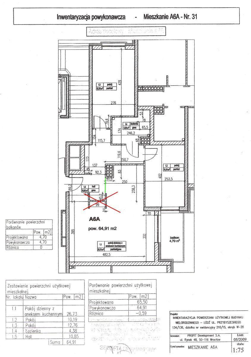APARTAMENT Z TARASEM NA OSTATNIM 6 PIĘTRZE | ŁÓDŹ - zdjęcie 16