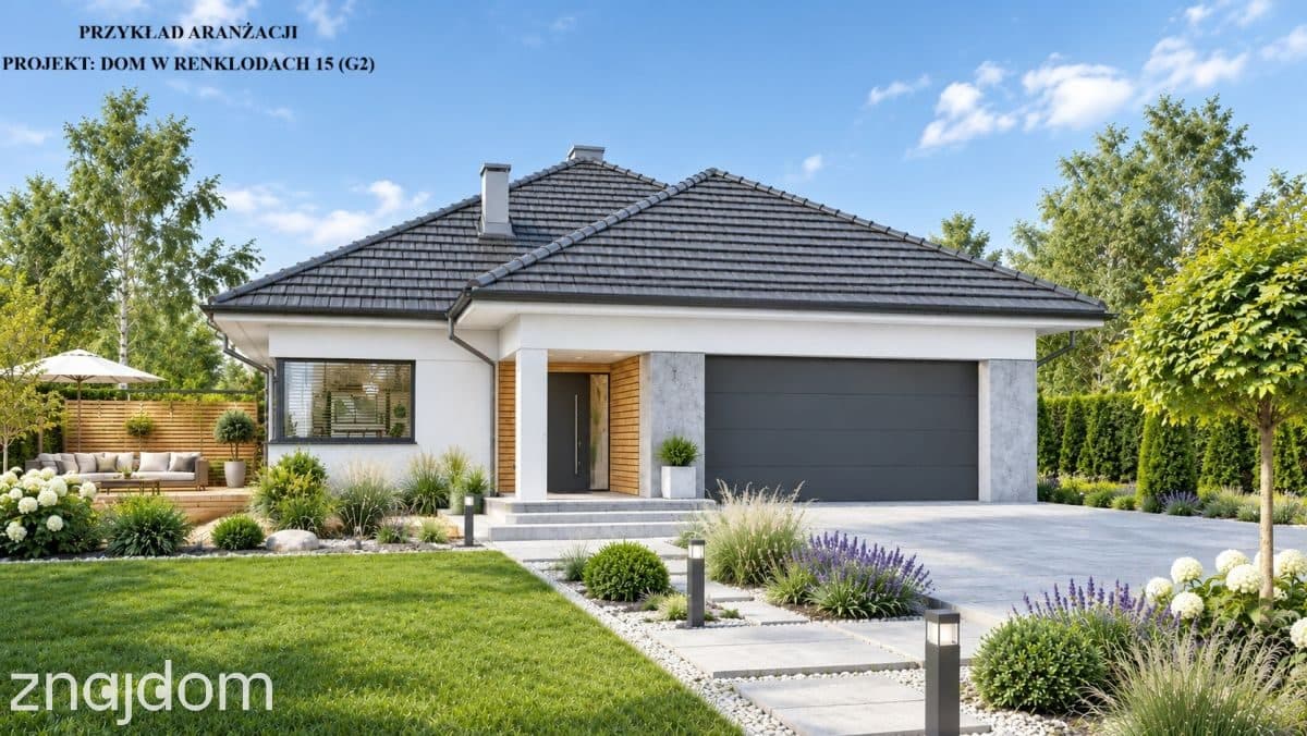 Działka 3023 m² z pozwoleniem i mediami, k. Szadku - zdjęcie 3