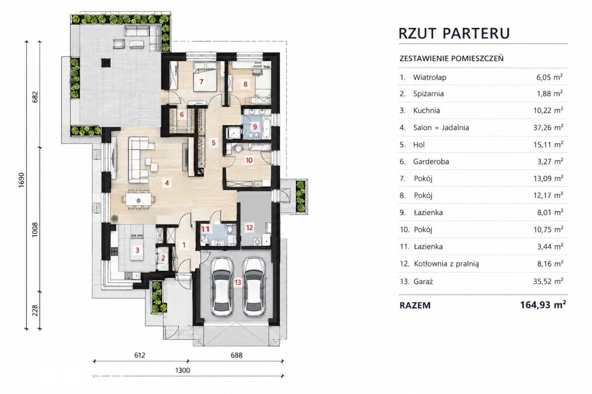 Działka 3023 m² z pozwoleniem i mediami, k. Szadku - zdjęcie 6