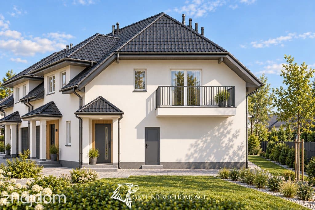 Parter z garażem lub piętro z balkonem - Stan deweloperski - zdjęcie 3
