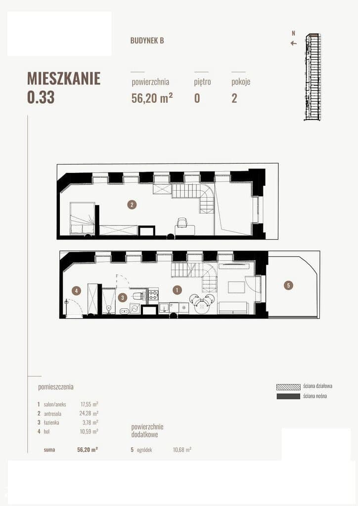 Klimatyczny apartament 2 pokojowy blisko Centrum - zdjęcie 7