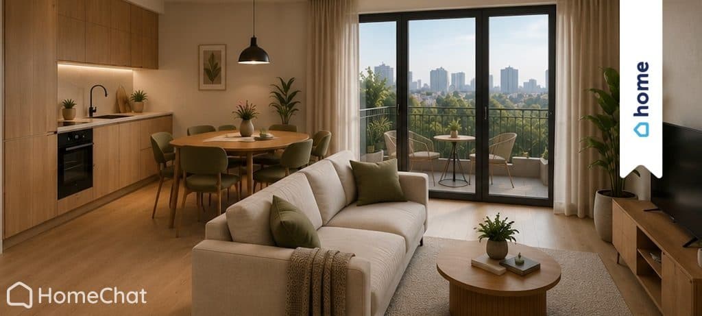 3 pokoje z dwiema łazienkami | 53,83 m² | PROMOCJA