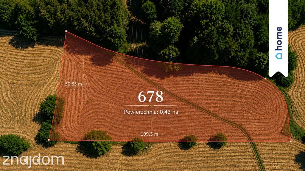 Działka 4300 m² w Babicy | Blisko Rzeszowa