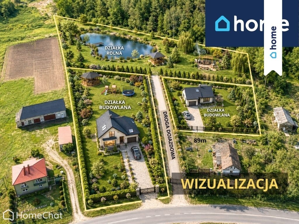 Duża działka budowlana | Cyców | Ludwinów