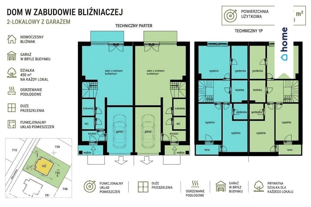 Nowy bliźniak | 10 min od Zegrza | Garaż - zdjęcie 4