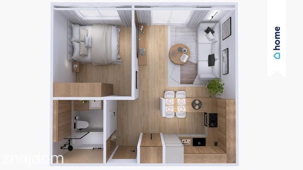 Nowoczesne 2-pokojowe mieszkanie | 37 m² - zdjęcie 10