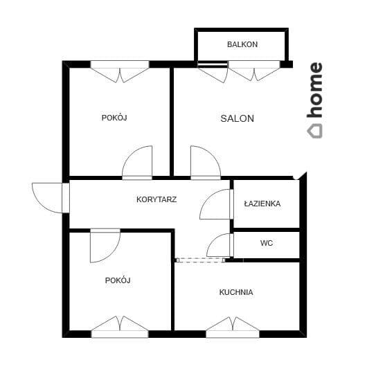 65 m2, 3 pokoje, Fordon, duża piwnica, REZERWACJA - zdjęcie 2