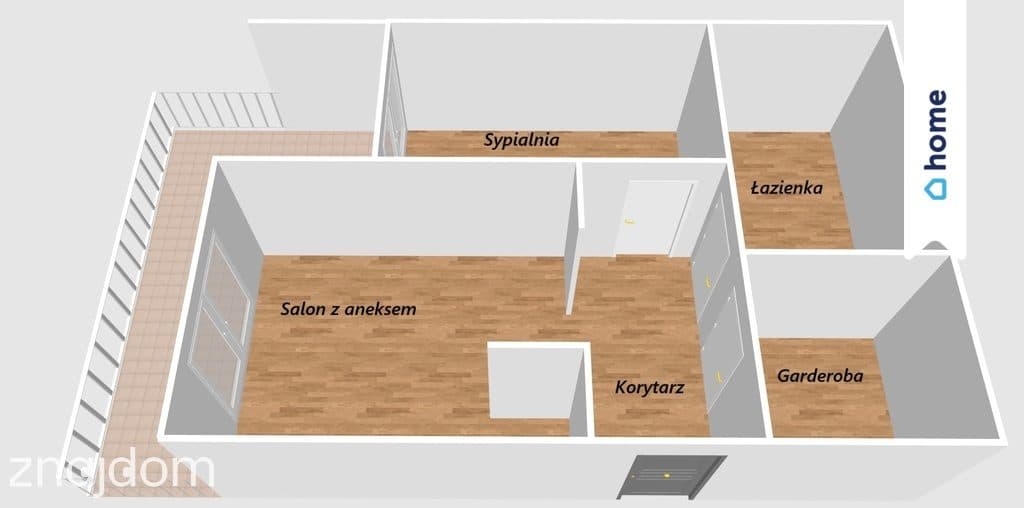 2-pokojowe, balkon, piwnica, Bartąg, Tęczowy Las - zdjęcie 13