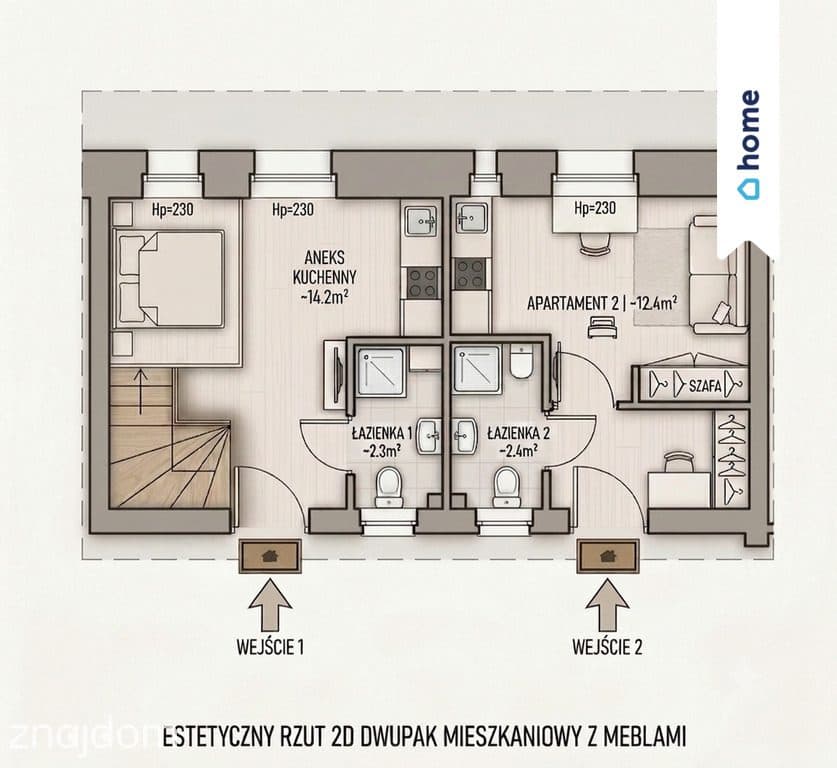 Dwupak inwestycyjny Śródmieście 31m² 8% ROI - zdjęcie 8
