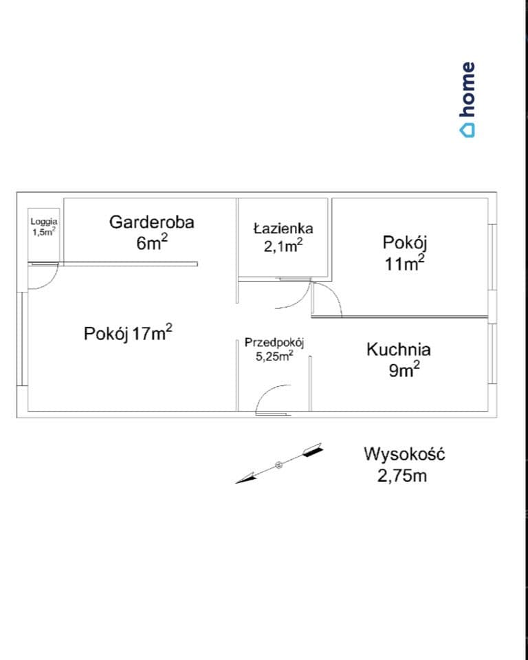 Dwupokojowe mieszkanie z balkonem, blisko uczelni - zdjęcie 16