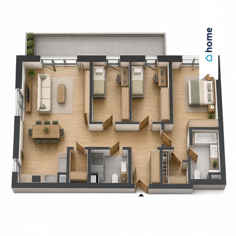 ⭐ Promocja Sosnowiec 4 pokoje balkon 15m ⭐ - zdjęcie 8