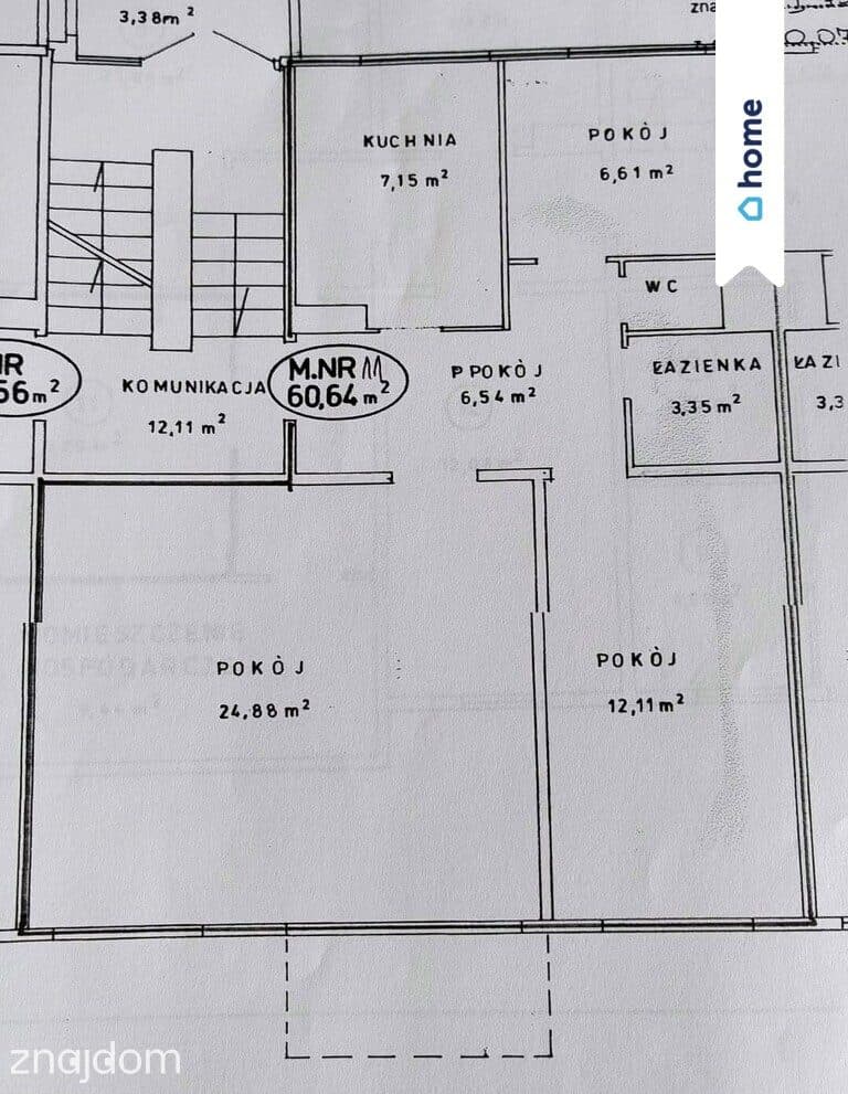 Na sprzedaż 2-pokojowe mieszkanie 60m2 - zdjęcie 11