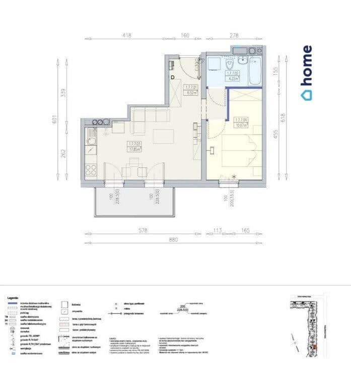 Nowe 2-pok mieszkanie w SUPER lokalizacji - zdjęcie 6