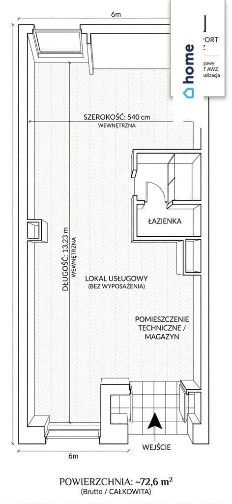 Lokal premium 70m² - okolica Opery Nova - zdjęcie 14