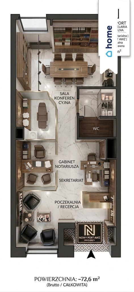 Lokal premium 70m² - okolica Opery Nova - zdjęcie 17
