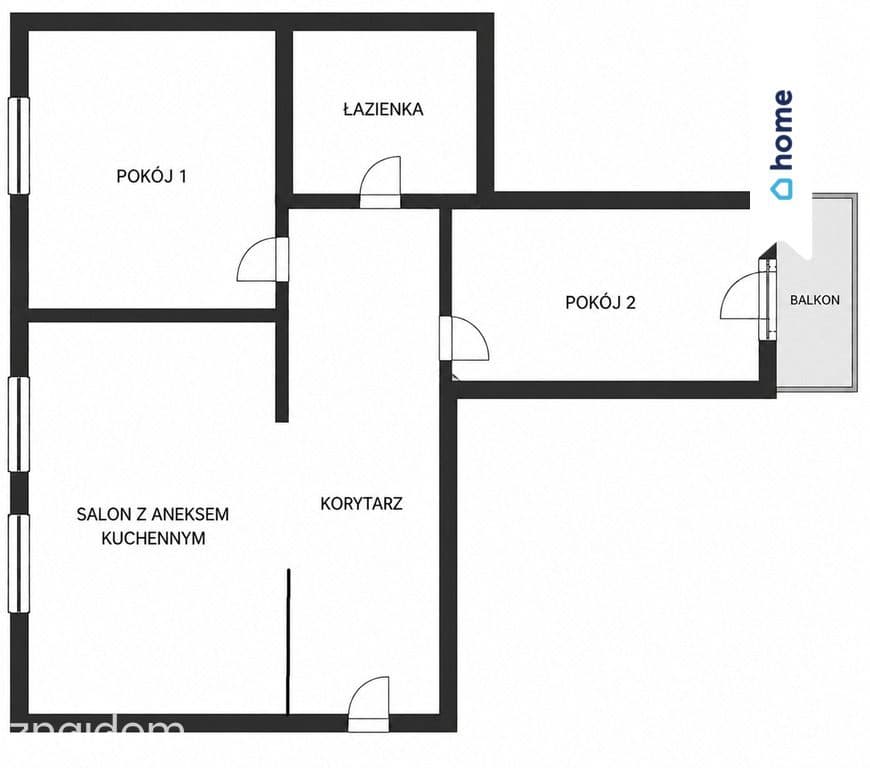 3 pokoje po gruntownym remoncie | Dąbrowskiego | Balkon | Miejsce postojowe - zdjęcie 6