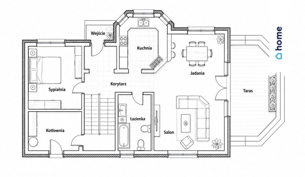 Dom | 24-ary | 169 m² | Garaż | 6 pokoi - zdjęcie 18
