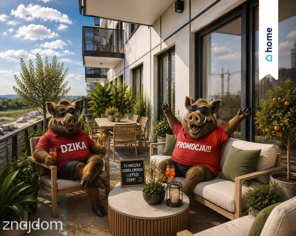 ⭐ Promocja Katowice 3 pokoje  duży balkon 8m ⭐